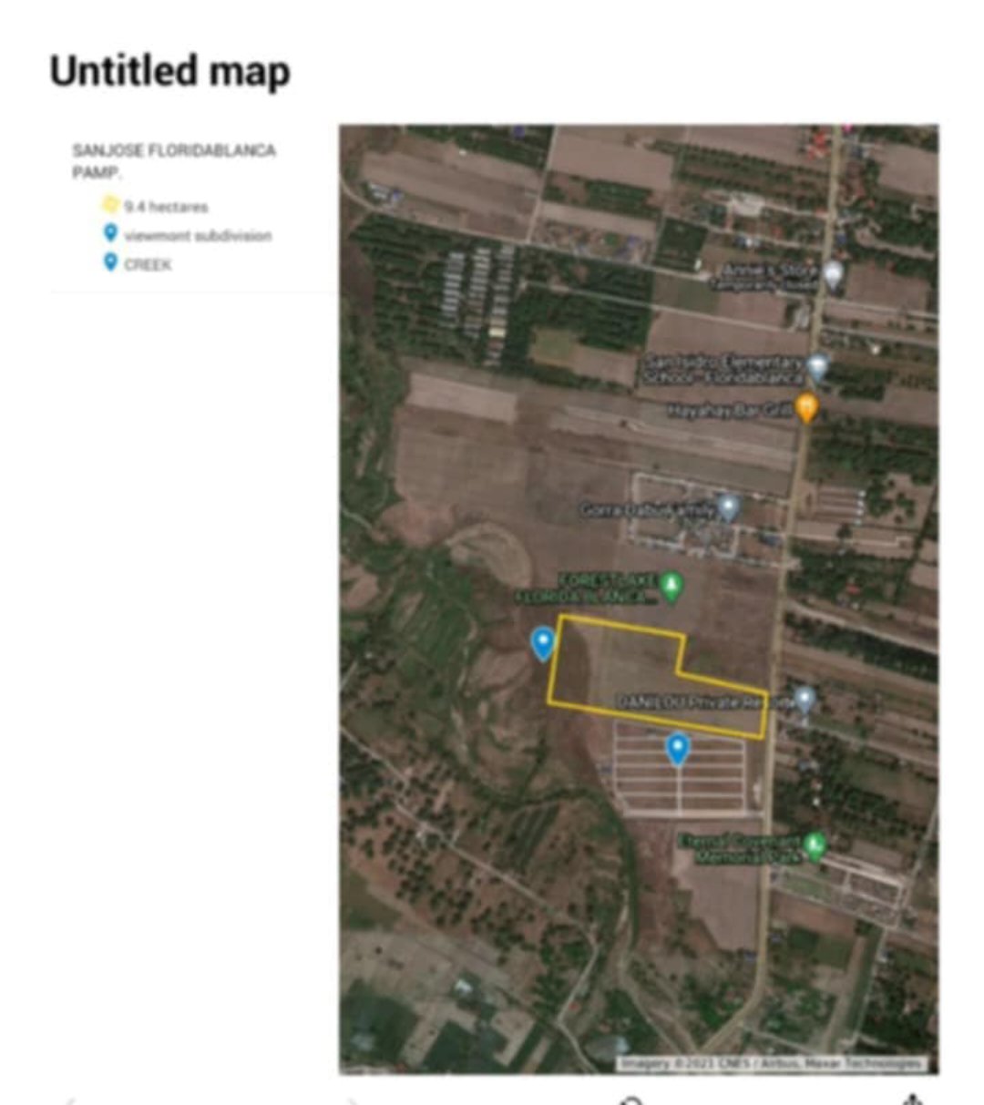 LOT FOR SALE SAN JOSE FLORIDA BLANCA PAMPANGA