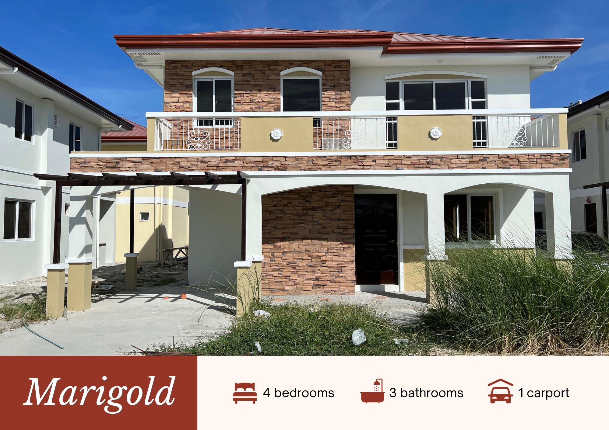 Marigold 2Carport - Casa Real